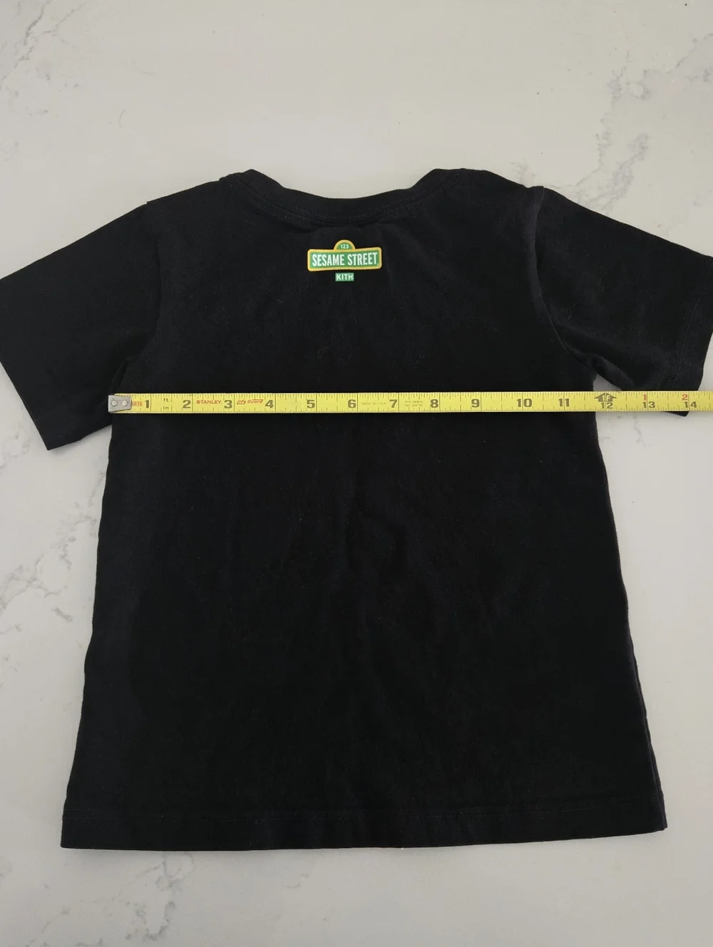 Kith Kids x Sesame Street Family Tee Black 4T Toddler Elmo Cookie Monster Tshirt - Picture 12 of 12